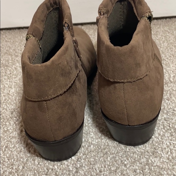 NEW Ankle boots brown sz8 - Picture 6 of 7